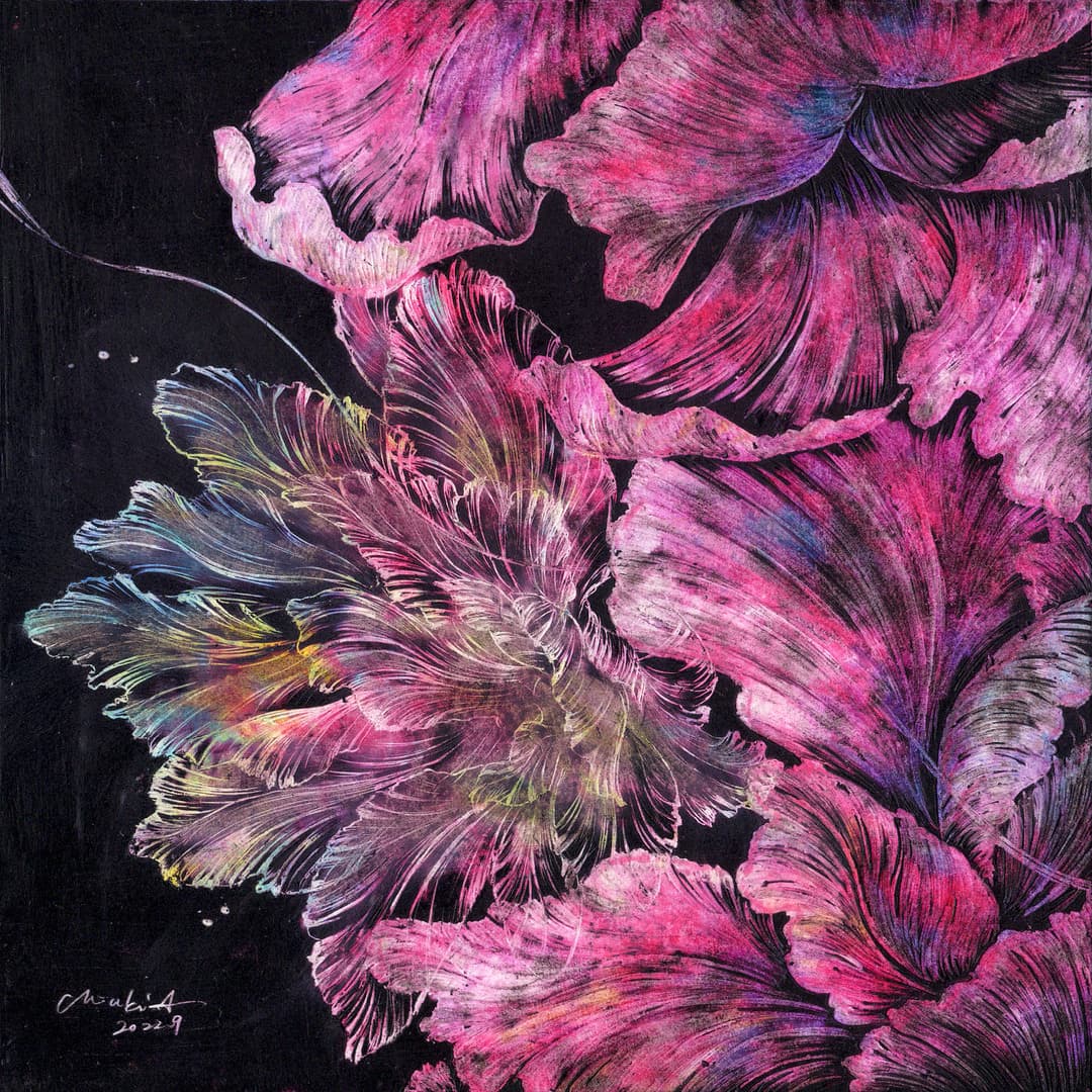 Chiaki Akada作品「invisible flower」